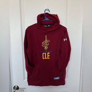 Under Armour Maroon CAVS Hoodie